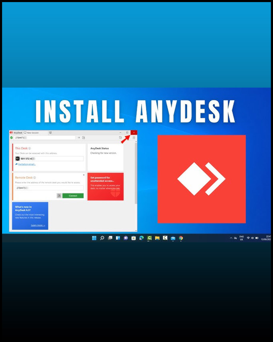 Anydesk | שליטה מרחוק על מחשבים מרוחקים בקלות